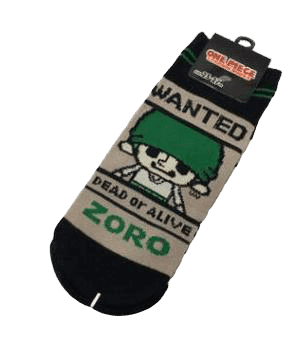 Chaussettes One Piece Zoro Wanted
