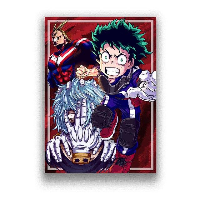 Poster My Hero Academia One For All Vs Tomura