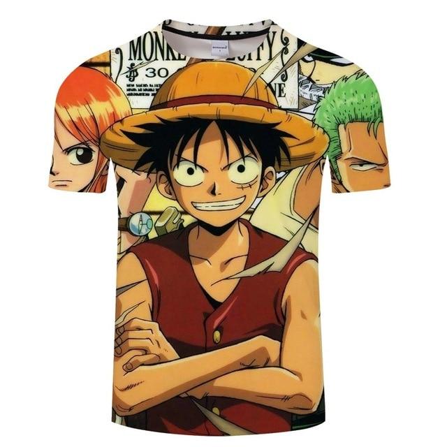 T-shirt One Piece Mugiwaras Luffy