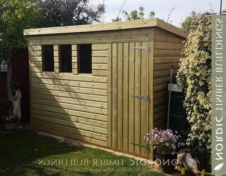 abri de jardin en bois abordable