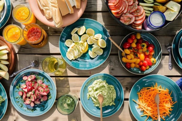 assiette damuse gueules colores et varies