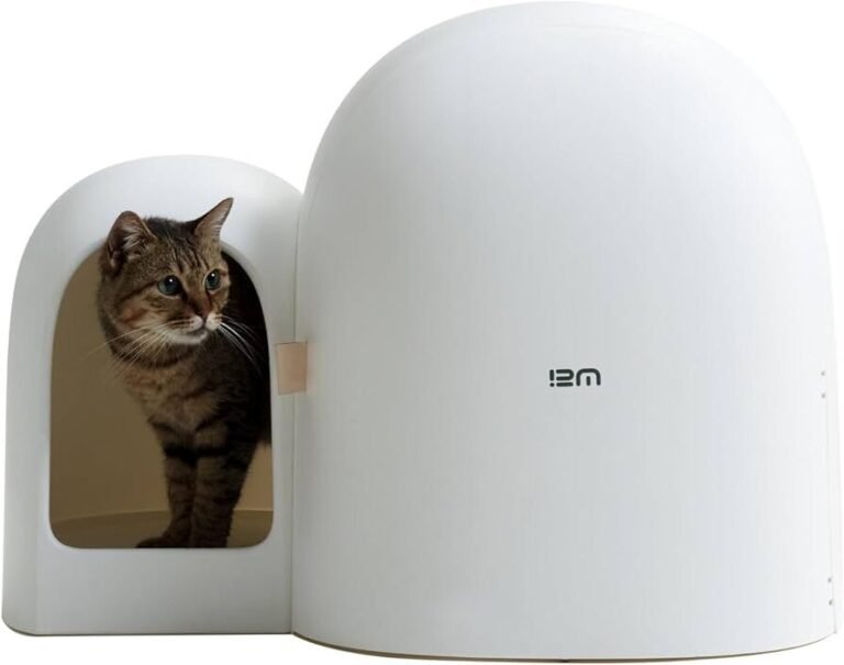 bac a litiere pour chat elegant et fonctionnel