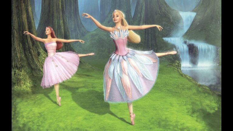 barbie dans un ballet feerique colore