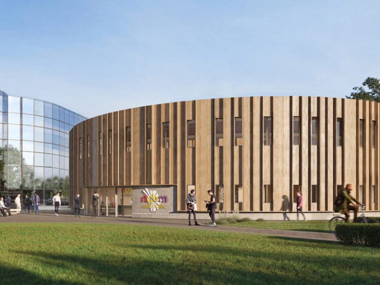 batiment moderne de la mdph a bordeaux