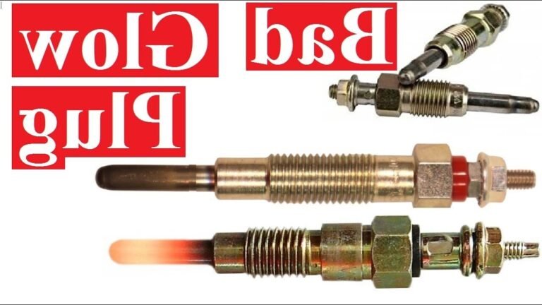 Quels sont les symptômes d'une bougie de préchauffage HS 42 bougie de prechauffage avec signes dusure