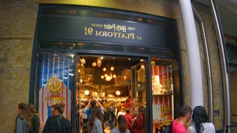 boutique harry potter a kings cross londres