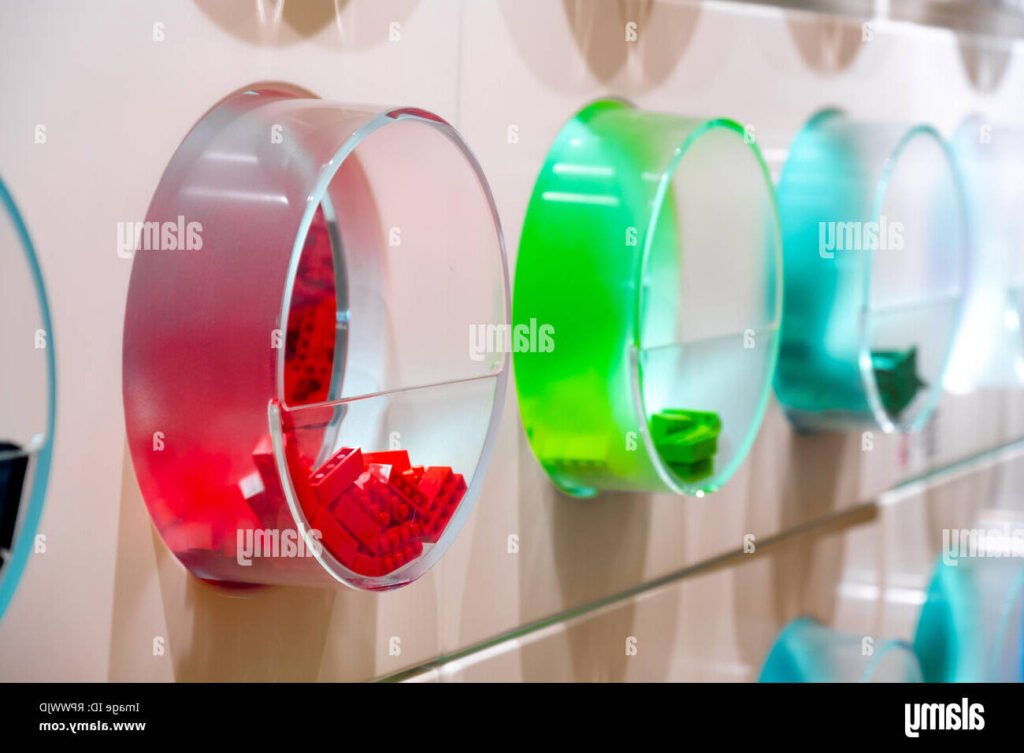 Quel est le fonctionnement du service Pick a Brick dans les Lego Stores