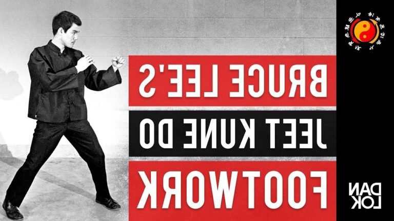 bruce lee en pleine demonstration de jeet kune do