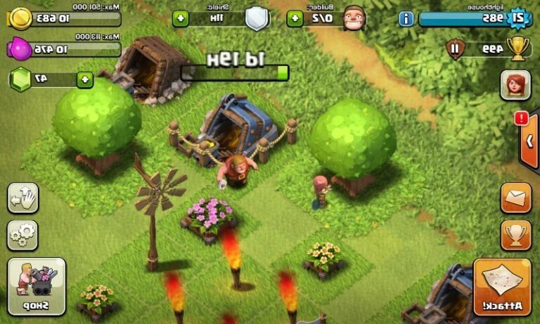 Comment Installer Clash of Clans Sur PC Facilement et Rapidement 9 capture decran du jeu clash of clans