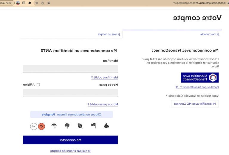 capture decran du site gouv fr