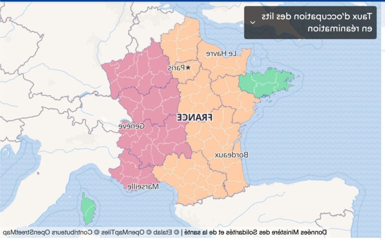 carte de la region est de la france