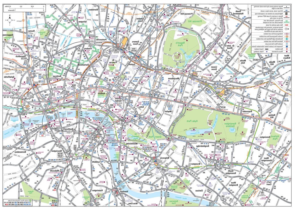 Où trouver une carte des itinéraires de bus à Londres 5 Où trouver une carte des itinéraires de bus à Londres