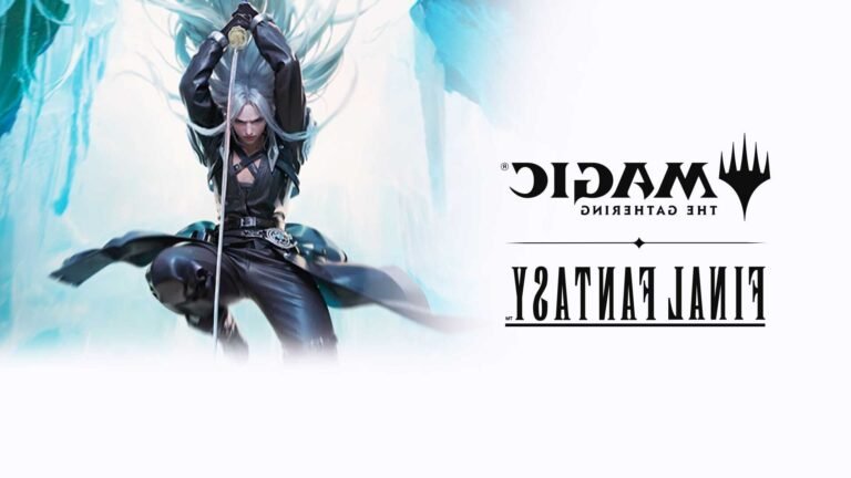 cartes magic et personnages final fantasy reunis