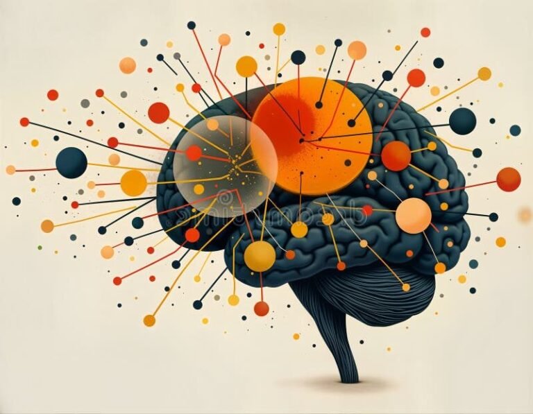 Que signifie être philo-cognitif et pourquoi aiment-ils penser autrement 7 cerveau illustre avec des connexions creatives