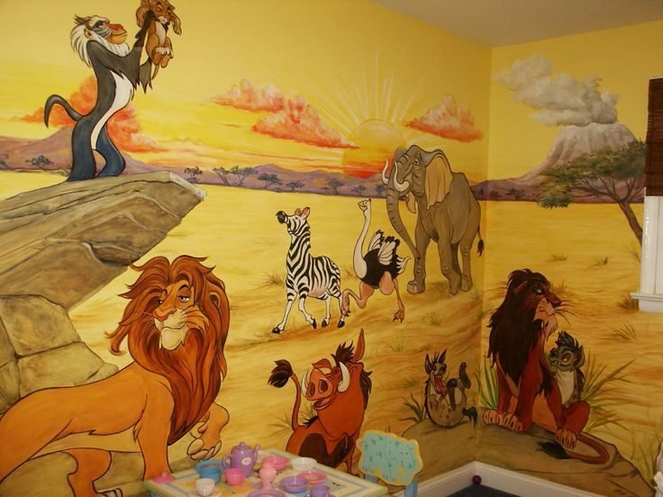 Où trouver du papier peint Le Roi Lion pour décorer une chambre 5 Où trouver du papier peint Le Roi Lion pour décorer une chambre