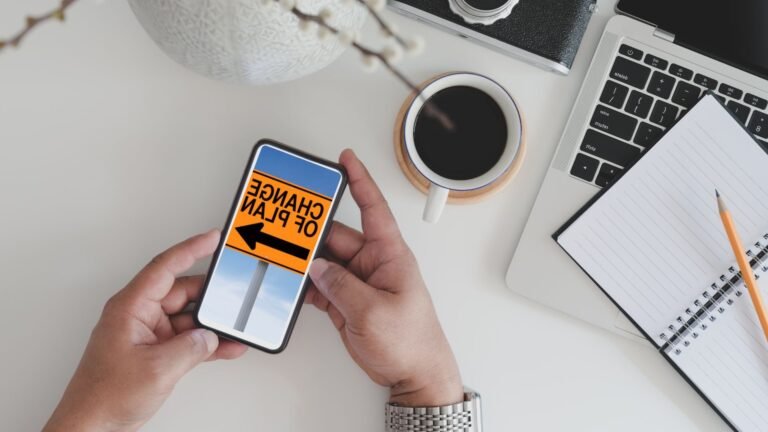 changement de forfait mobile sur un smartphone