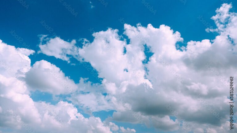 Pourquoi le ciel est-il bleu et quelle en est la science 28 ciel bleu lumineux avec quelques nuages blancs