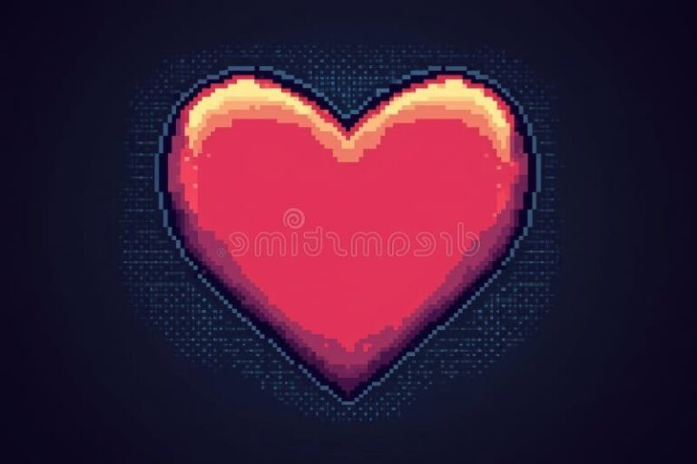 Comment créer un joli cœur de maman en pixel art facilement 12 coeur en pixel art colore et creatif