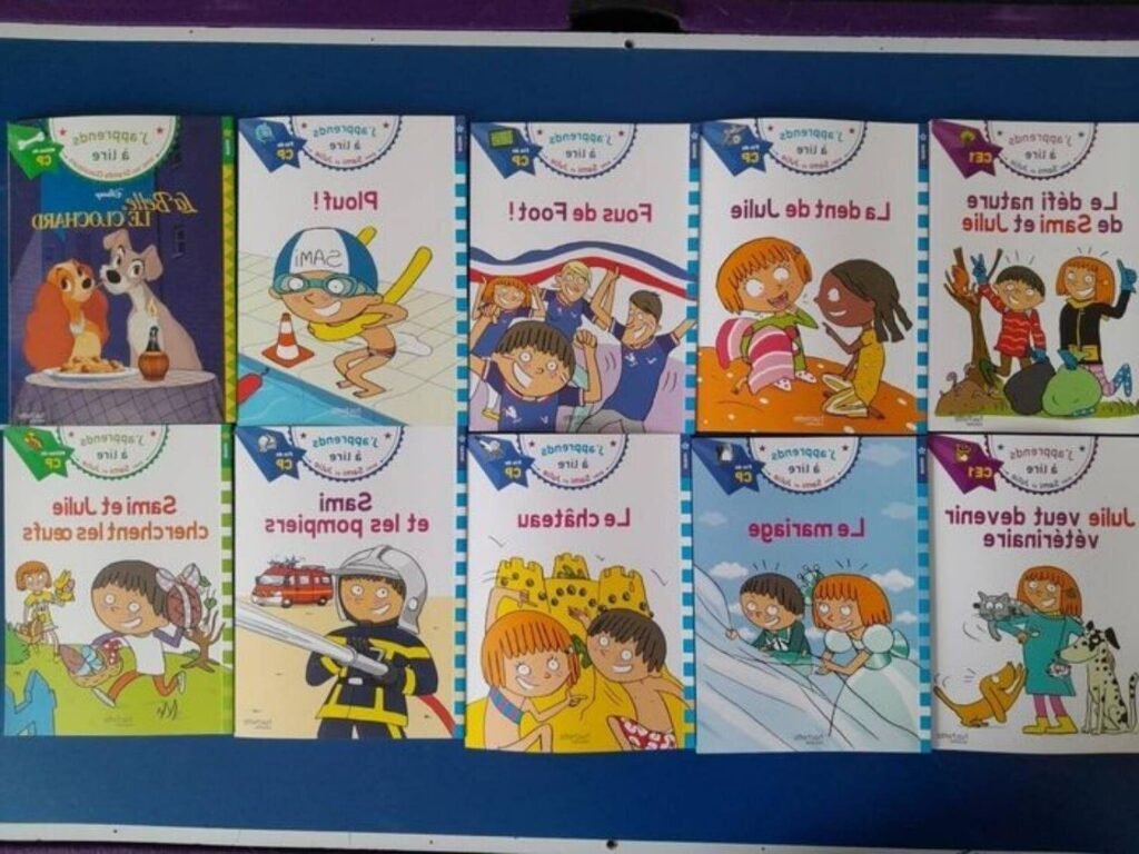 collection de livres sami et julie