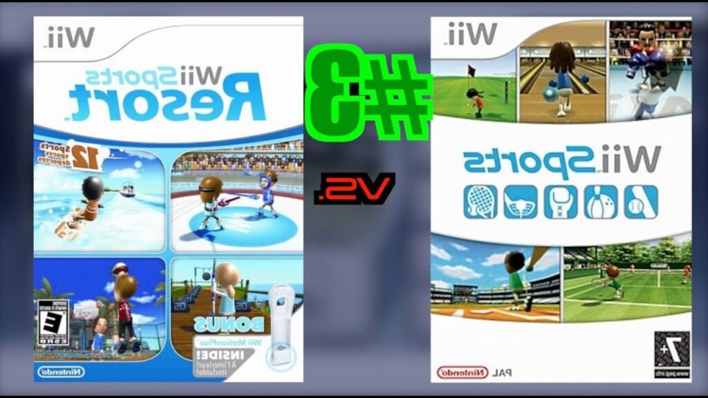 Quels sont les principales différences entre Wii Sports et Wii Sports Resort