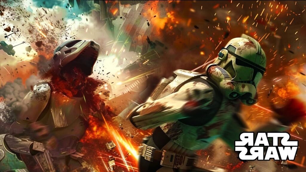 Quelle est l'intrigue de la série Star Wars : The Clone Wars 1 des clones en action sur le champ de bataille