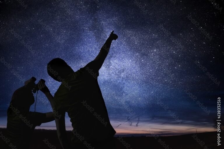 Que signifie vraiment "Nos vies en l'air" et quelle est sa portée 34 des personnes regardant un ciel etoile