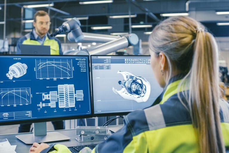 des professionnels en mecanique au travail