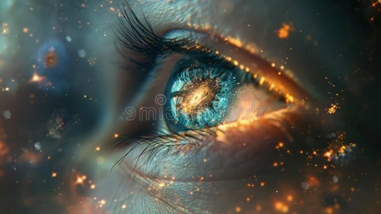 Pourquoi dit-on qu'on a deux yeux pour voir le monde 28 deux yeux observant un paysage colore