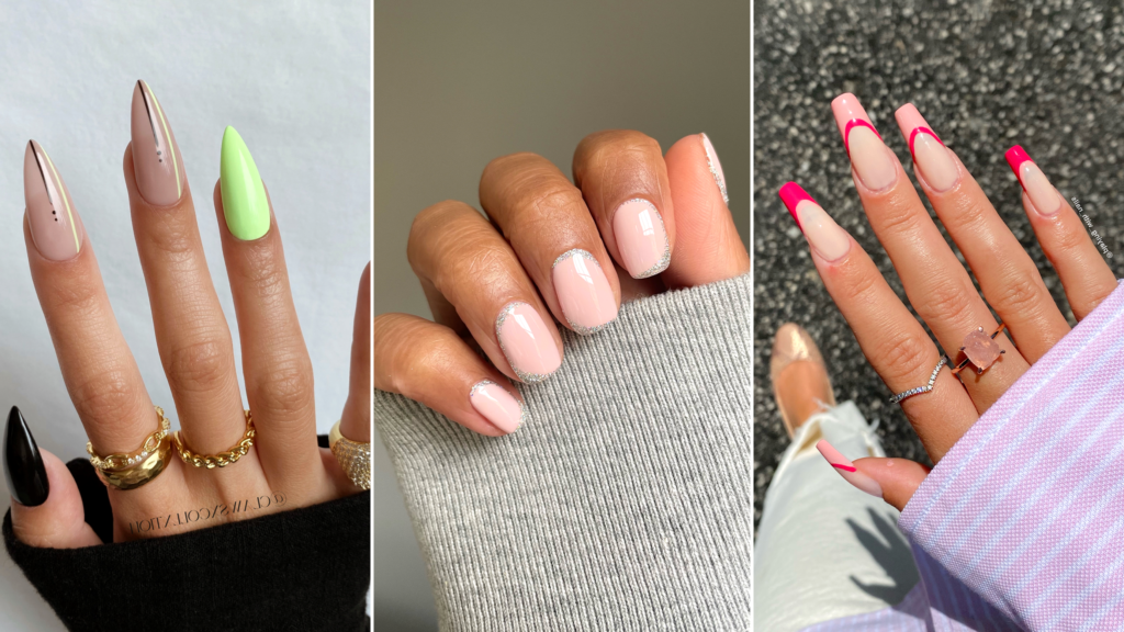 Quelle forme d'ongle choisir pour affiner visuellement vos doigts 1 differentes formes dongles elegants et fins
