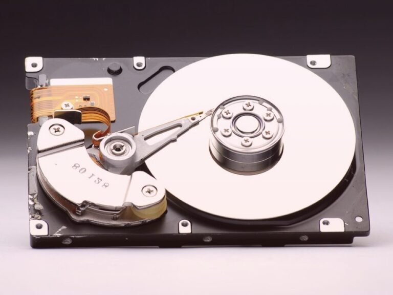 disque dur avec outils de nettoyage