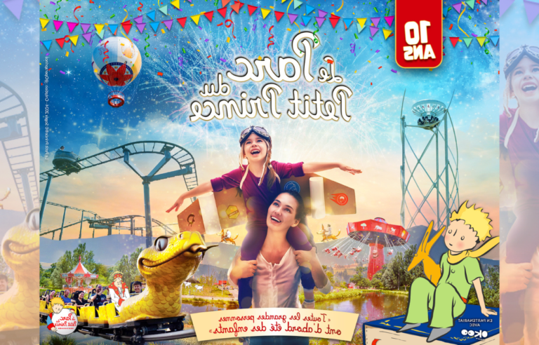 enfant explorant le parc du petit prince