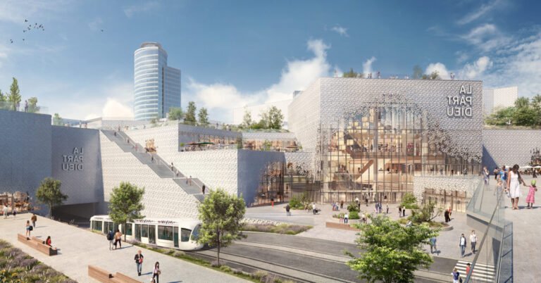 entree du centre commercial part dieu