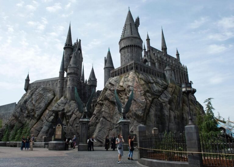entree magique dun parc harry potter