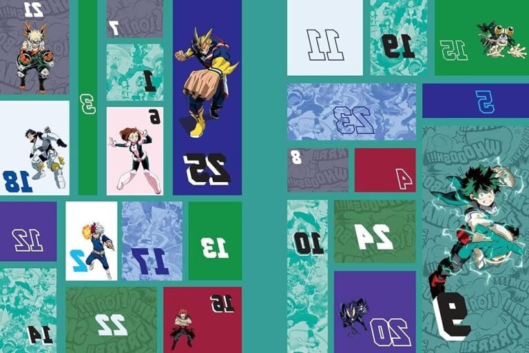 Quel calendrier de l'avent My Hero Academia choisir 31 figurines my hero academia sur un calendrier