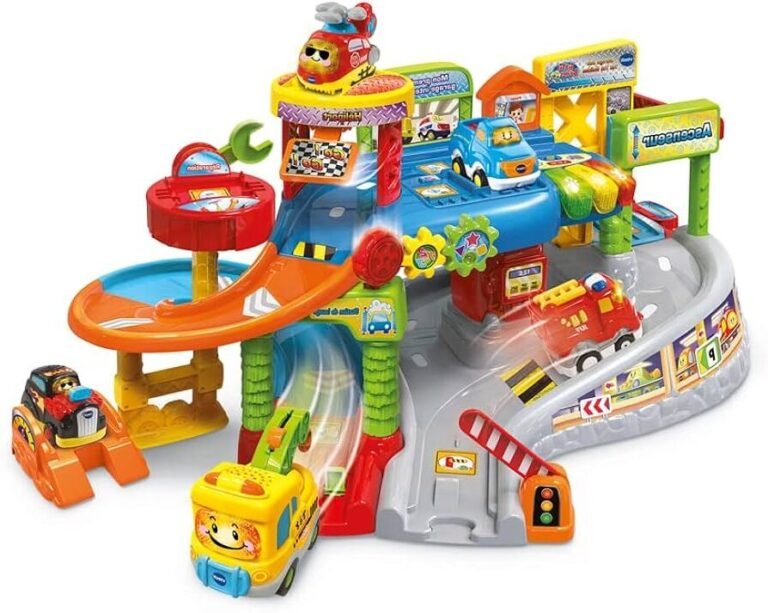 garage interactif tut tut bolide colore