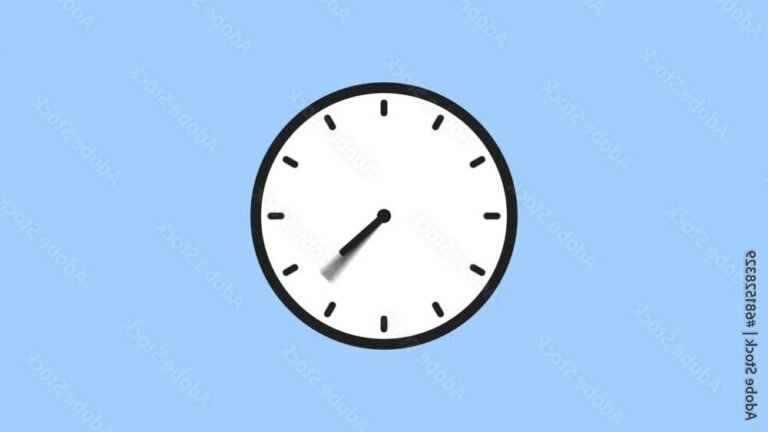 Comment optimiser votre emploi du temps par chance 25 horloge avec des fleches en mouvement