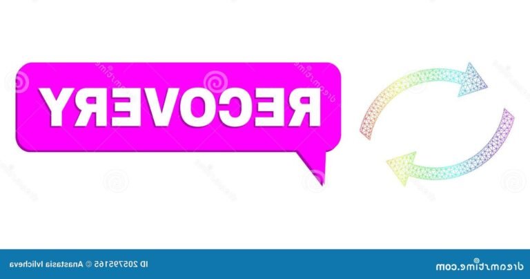 icone de boite de reception avec fleche de recuperation