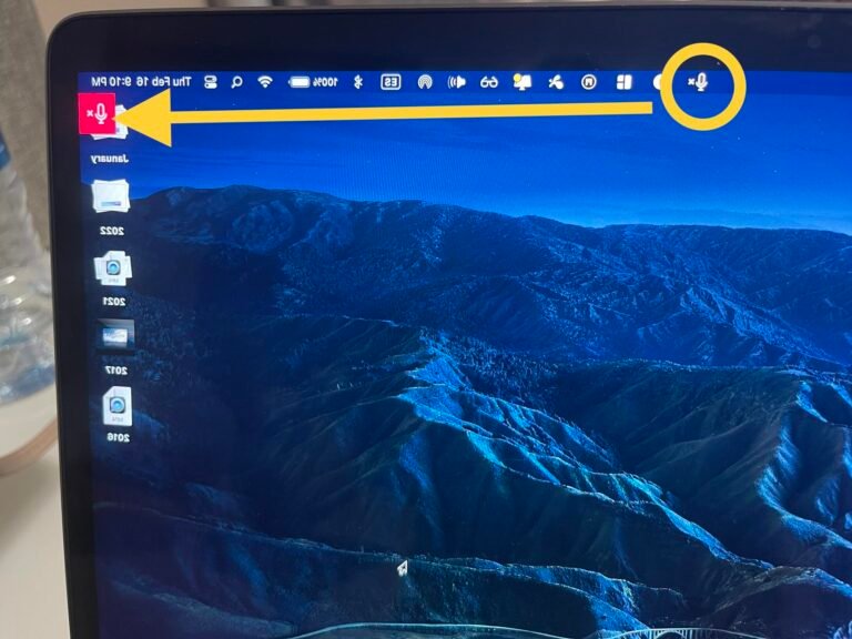 icone de microphone sur un ordinateur