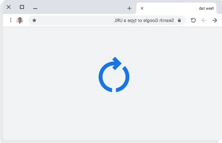 icone de mise a jour de navigateur moderne