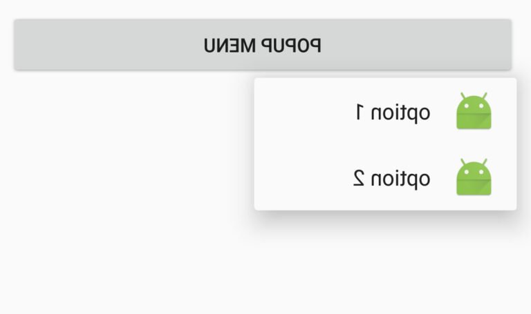 icone de reglage dandroid avec pop up bloque