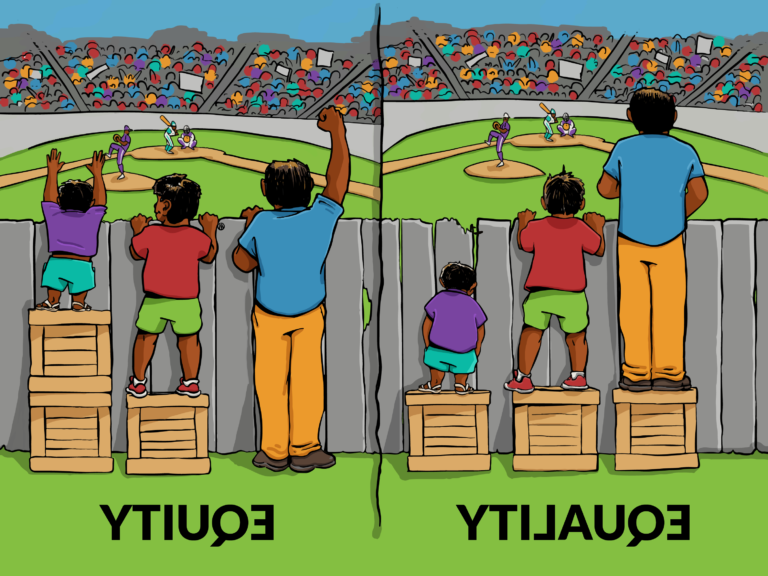 illustration de partage inegal entre amis