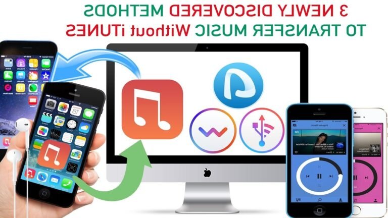 illustration dun transfert de musique entre applications