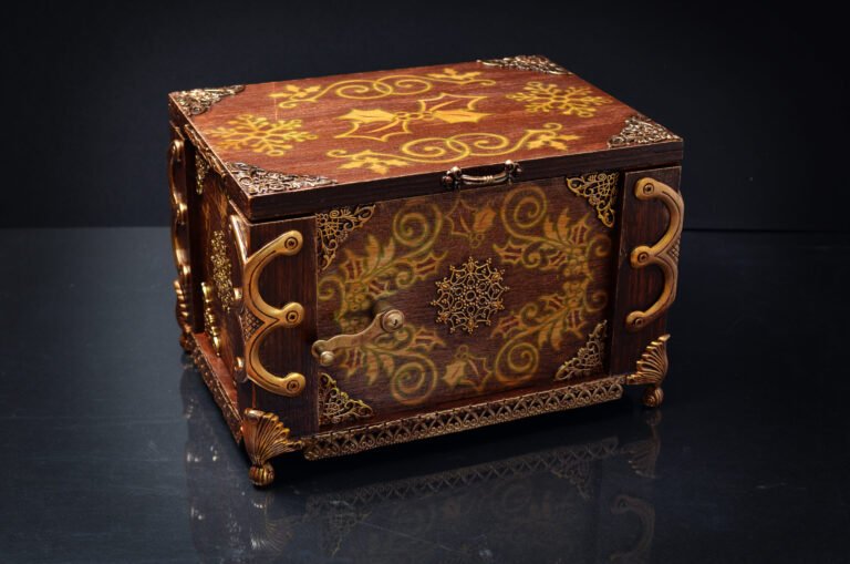 illustration dune boite a musique magique