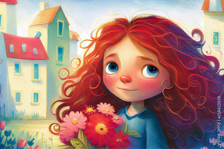 illustration dune scene de bonheur litteraire