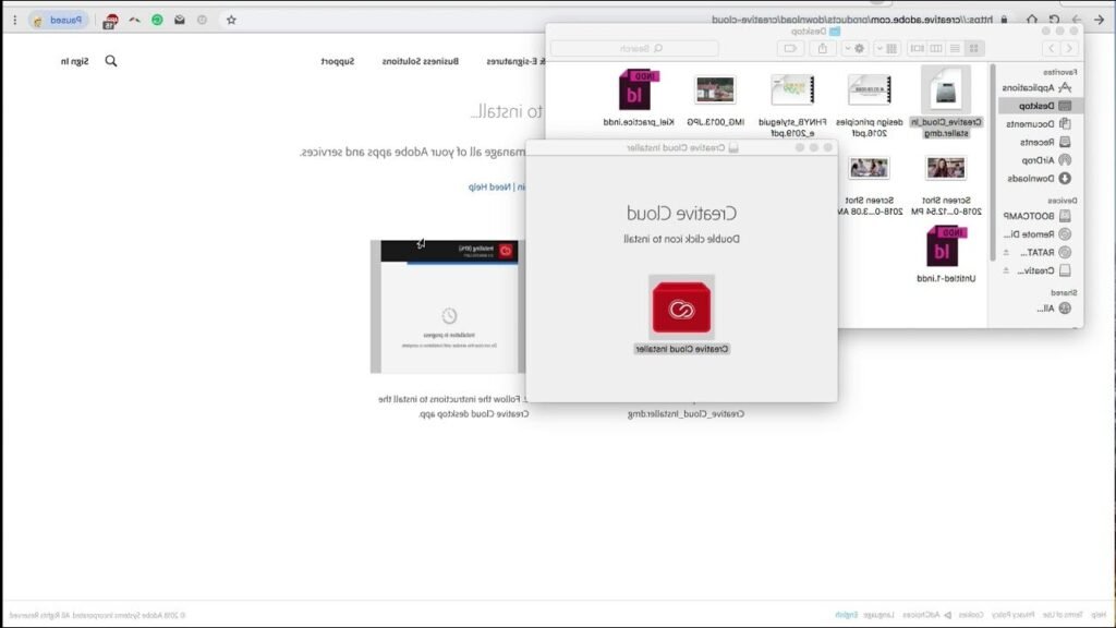 Comment installer Adobe Creative Cloud sur Mac OS X 7 Comment installer Adobe Creative Cloud sur Mac OS X