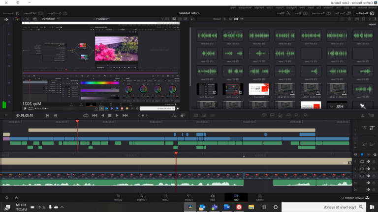 interface utilisateur dun logiciel de montage video