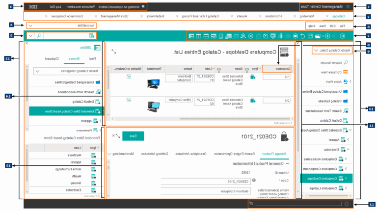 interface utilisateur dune application de gestion