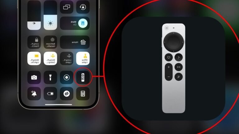 iphone controlant apple tv avec telecommande
