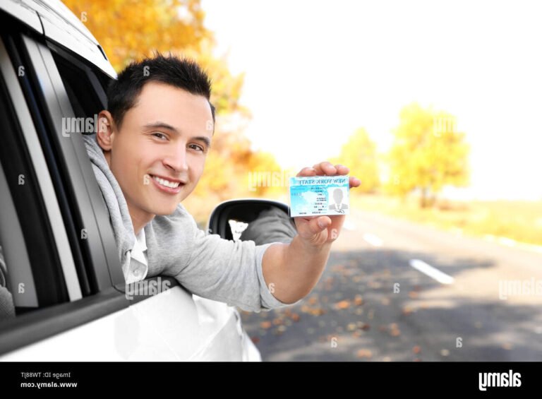 À Quel Âge Peut-On Passer Le Permis De Conduire En France 21 jeune conducteur avec un permis en main