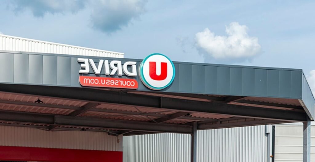 localisation du drive hyper u aux arcs